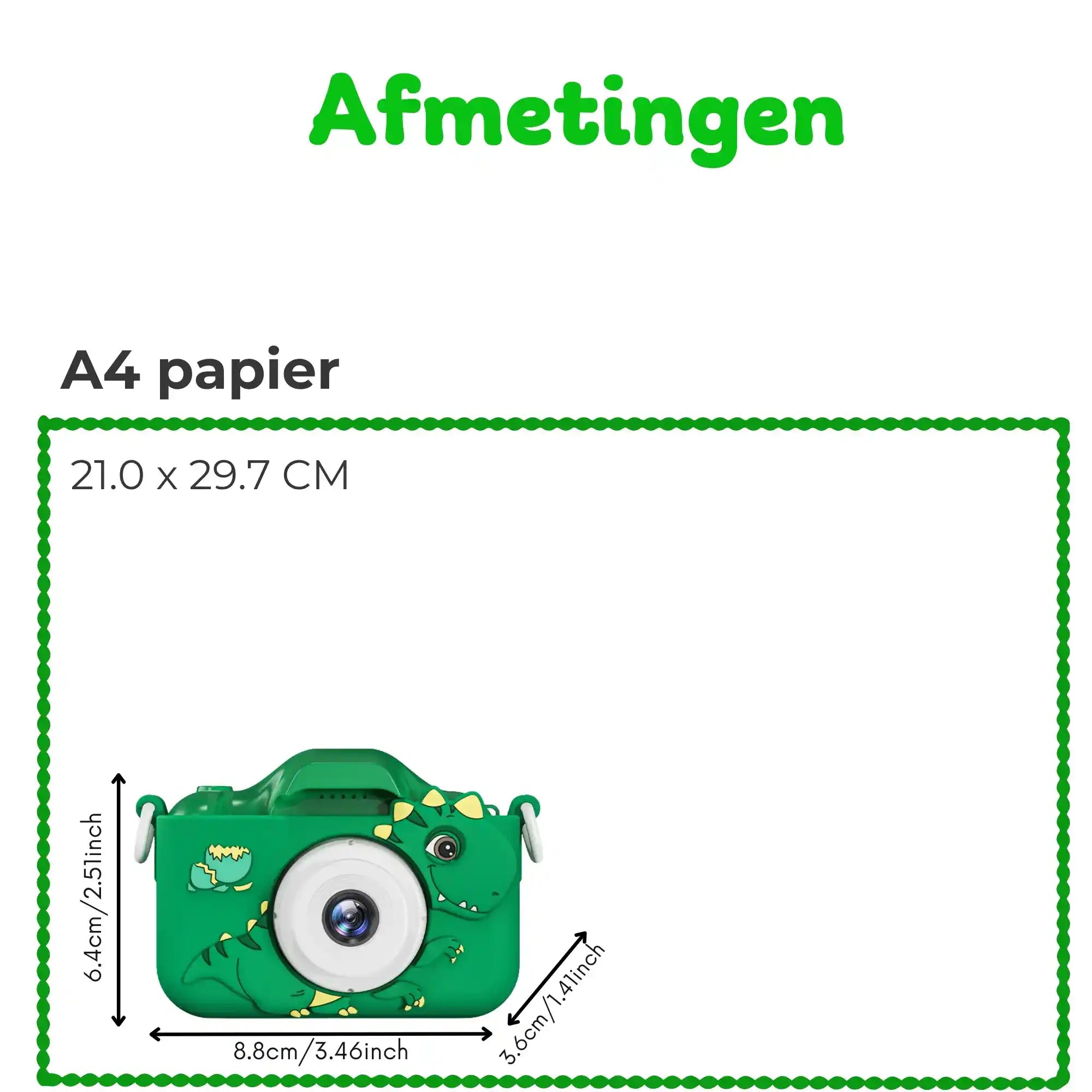 de beste groene kindercamera van Bosstony met 48MP, perfect voor beginnende fotografen